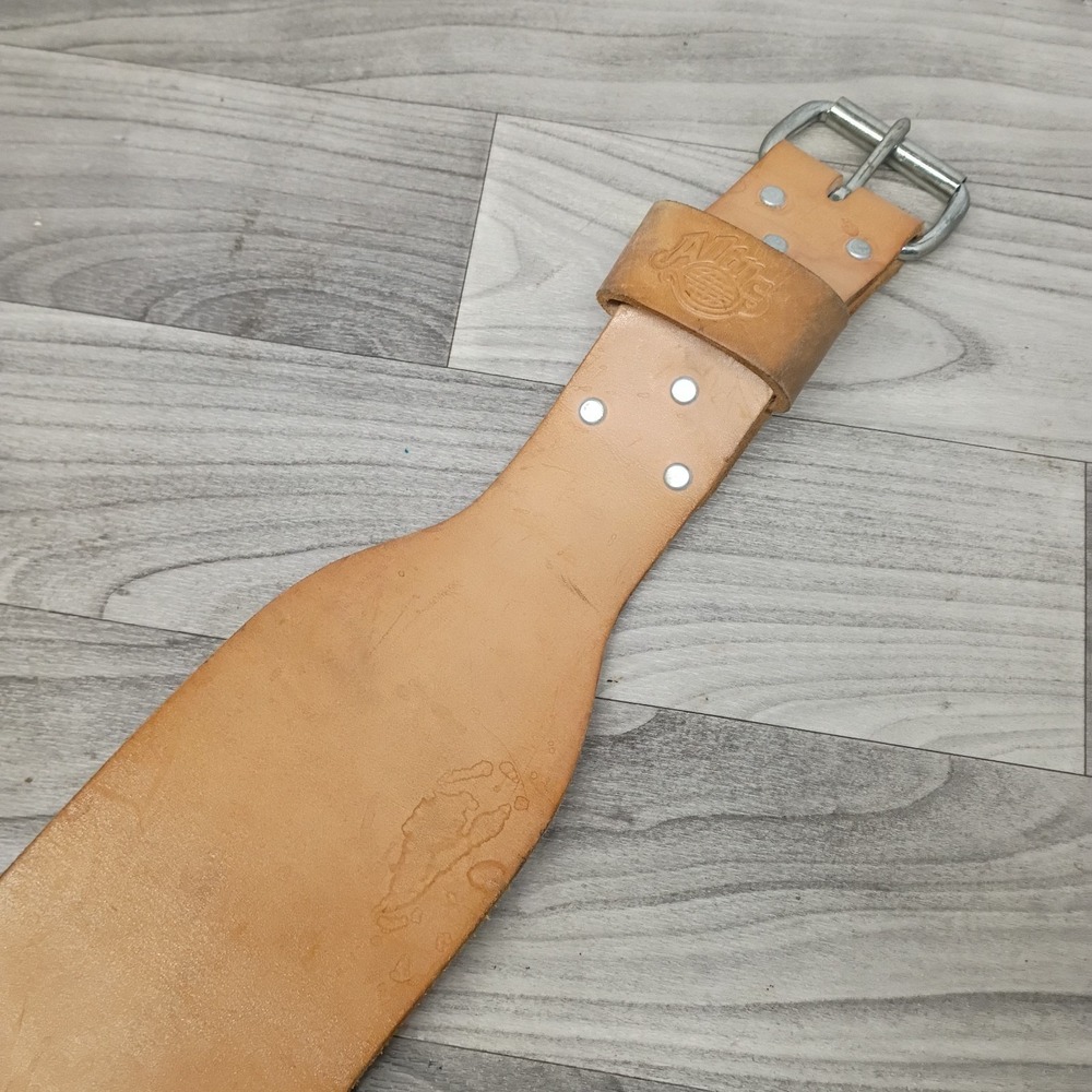 Vintage Altus Leather Weight Power Lifting Belt Size S Small (24-28) - Picture 4 of 9